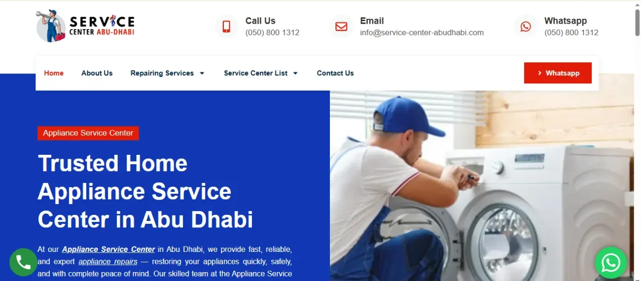 Appliance Service Center Abu Dhabi