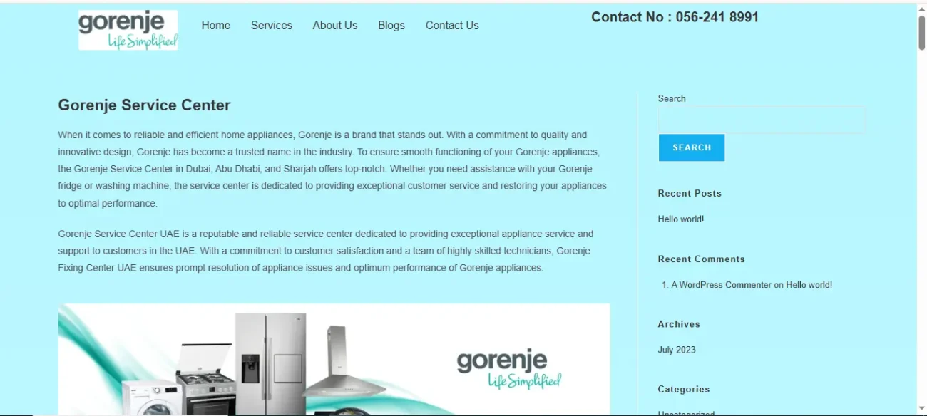 Gorenje Service Center
