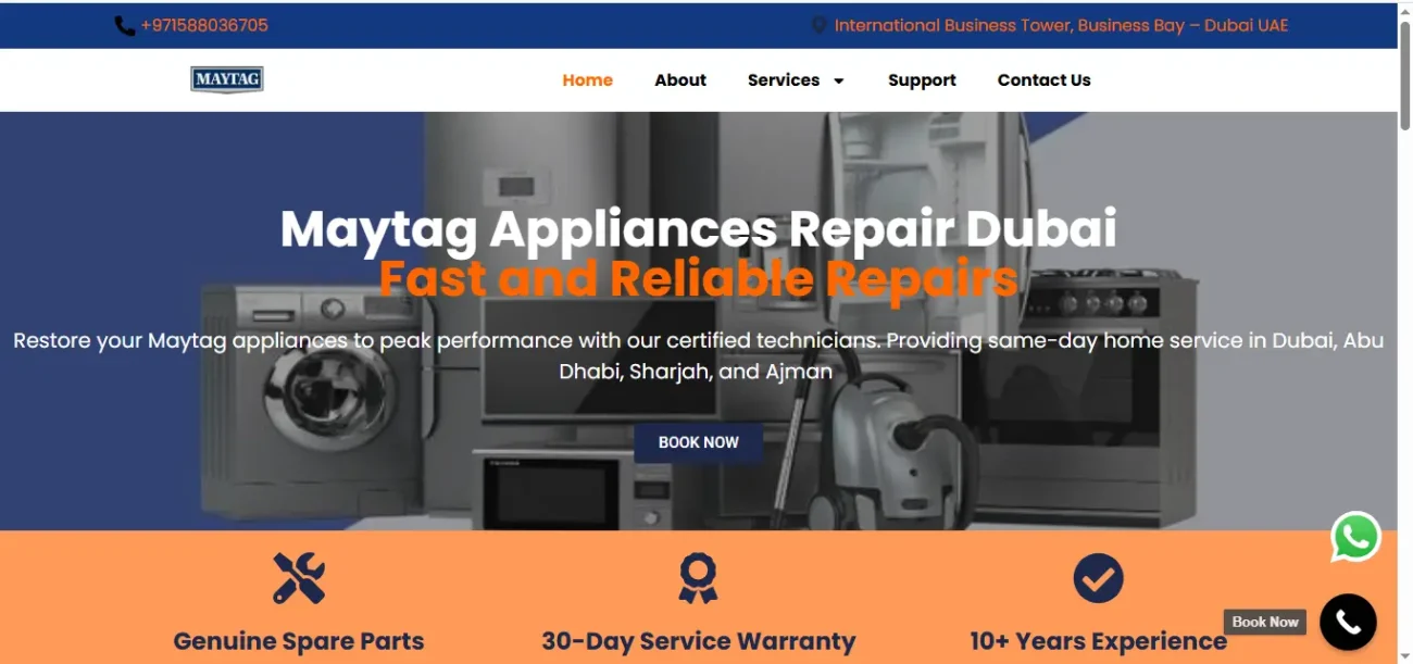 Maytag Service Center UAE